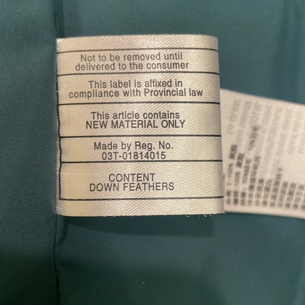 Prana Down Vest - Emerald Green - XS - Picture 10 of 11